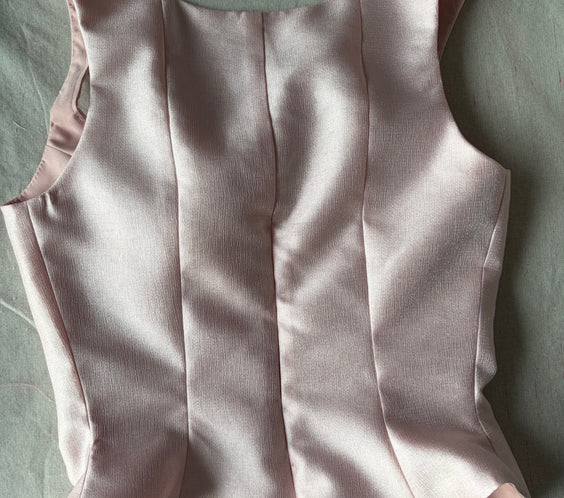 Sleeveless vest top A4 PDF Sewing Pattern PRINTABLE | Instant Download with 14 sizes