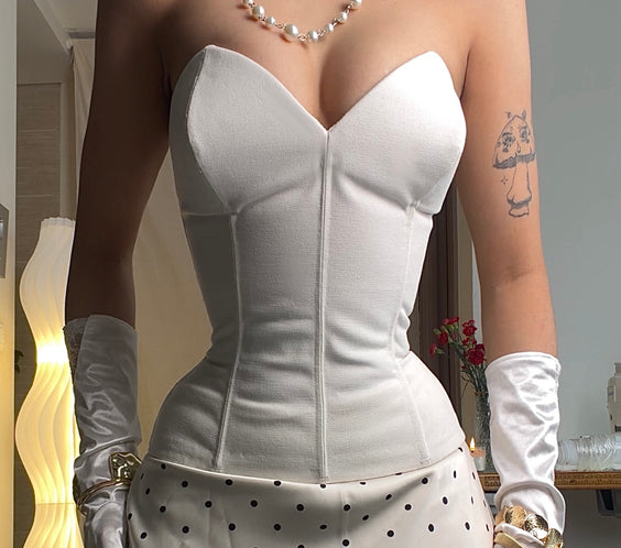 Classic corset with pointy bust PDF Sewing Pattern PRINTABLE | Instant Download with 14 sizes