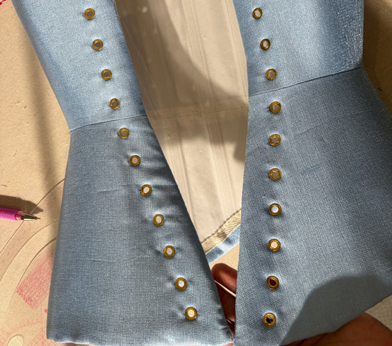 Asymmetrical-hem Underbust corset PDF Sewing Pattern PRINTABLE | Instant Download with 14 sizes