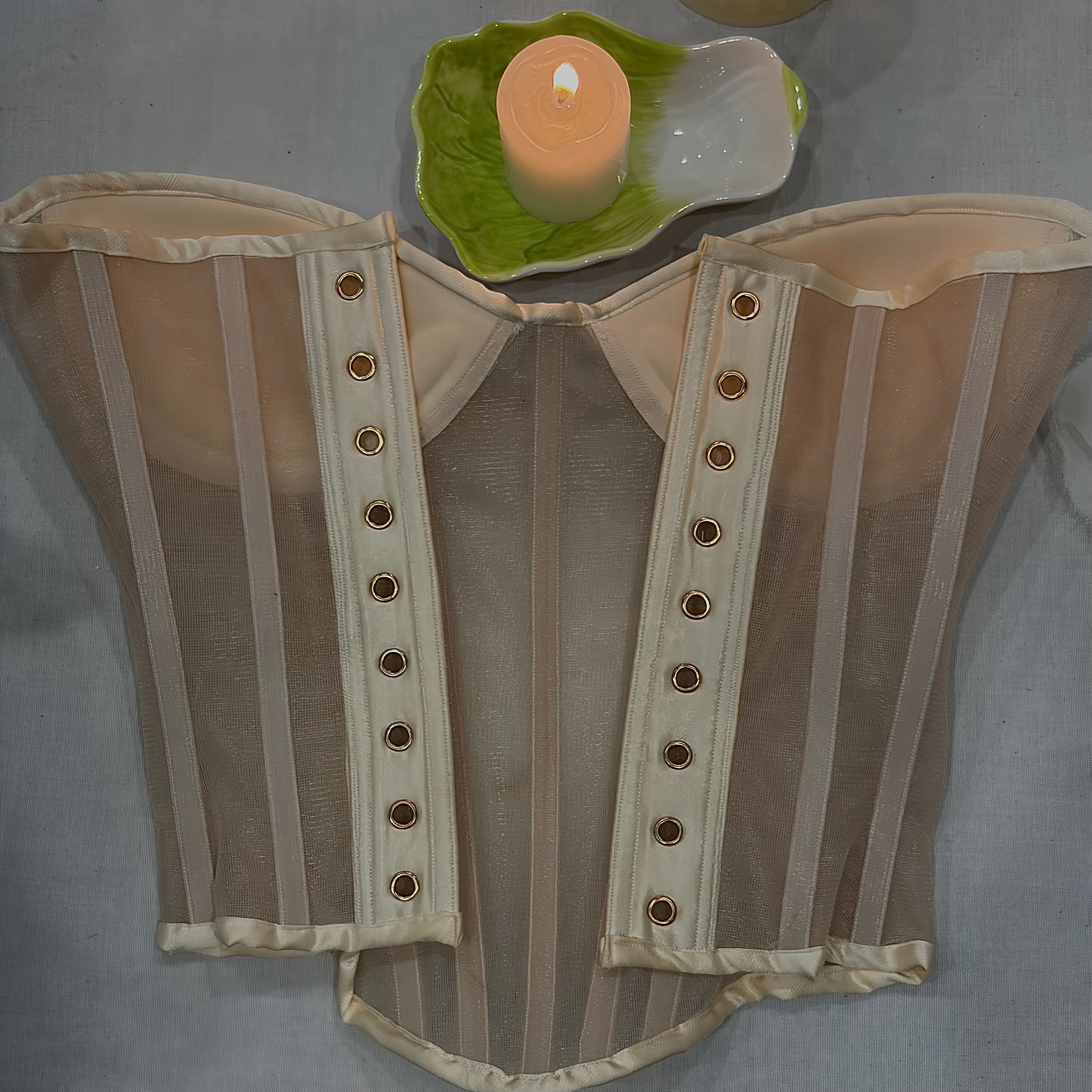 Sheer/ base corset A4 PDF Sewing Pattern // Instant Download with 17 sizes