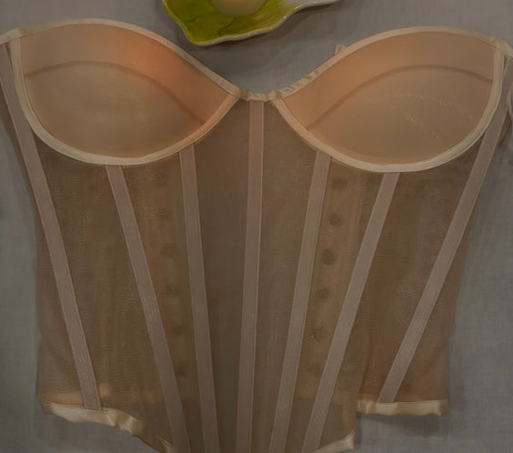 Sheer/ base corset A4 PDF Sewing Pattern // Instant Download with 17 sizes
