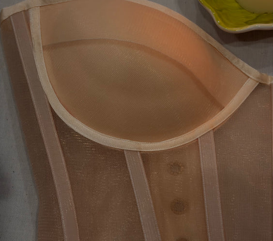 Sheer/ base corset A4 PDF Sewing Pattern // Instant Download with 17 sizes